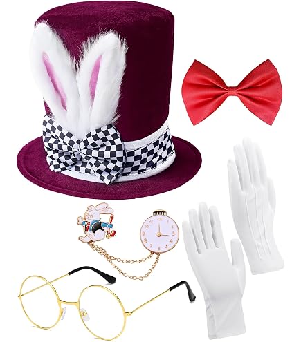Amazon.com: Donetuer Easter White Rabbit Costume Bunny Rabbits